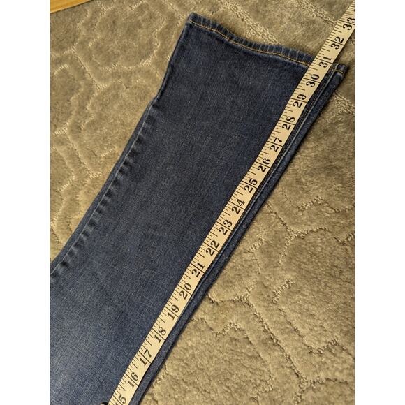 Levis Demi Curve Bootcut Jeans WOMENS 8/29 Mid Rise Blue Denim Cowgirl Western - Picture 6 of 9